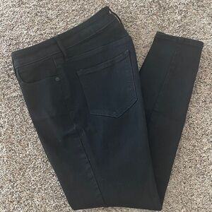 Old Navy High-Rise Rockstar Super Skinny Black Jeans 8X Short